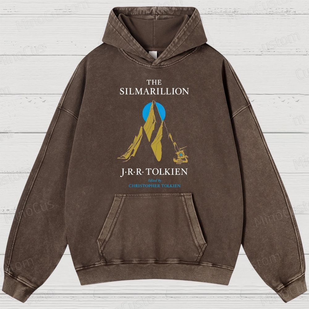 The Silmarillion Fantasy Washed Hoodies 