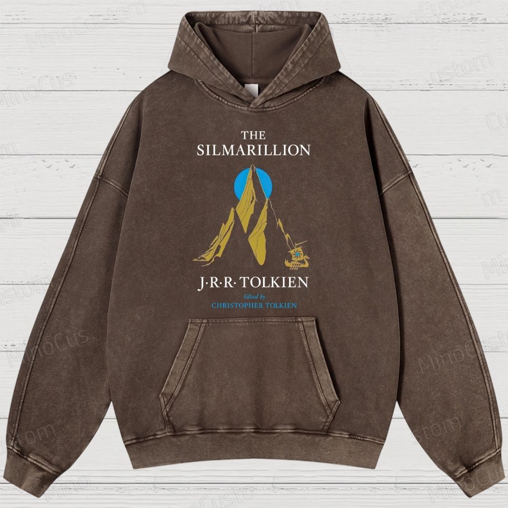 The Silmarillion Fantasy Washed Hoodies 