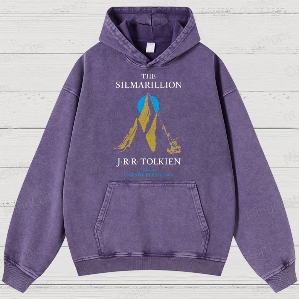 The Silmarillion Fantasy Washed Hoodies 