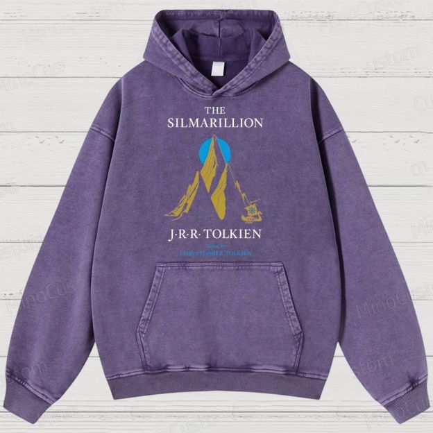 The Silmarillion Fantasy Washed Hoodies 