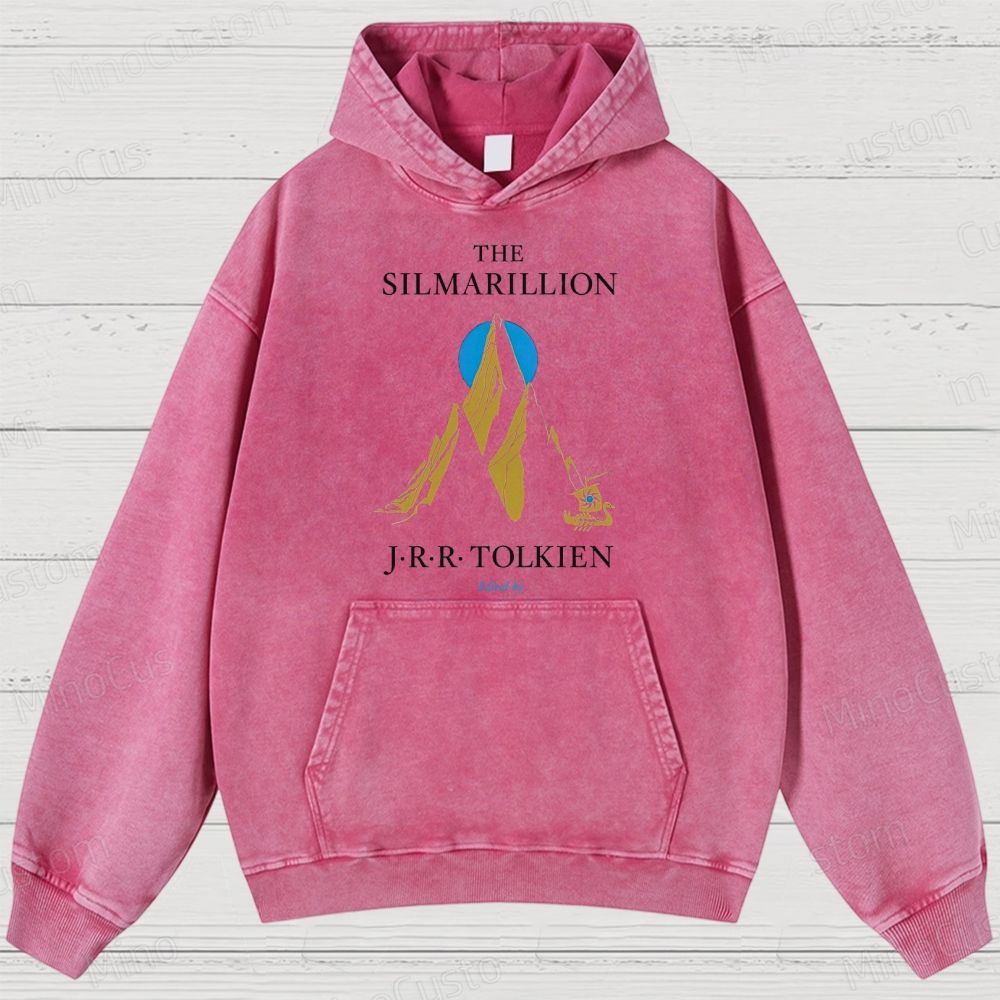 The Silmarillion Fantasy Washed Hoodies 