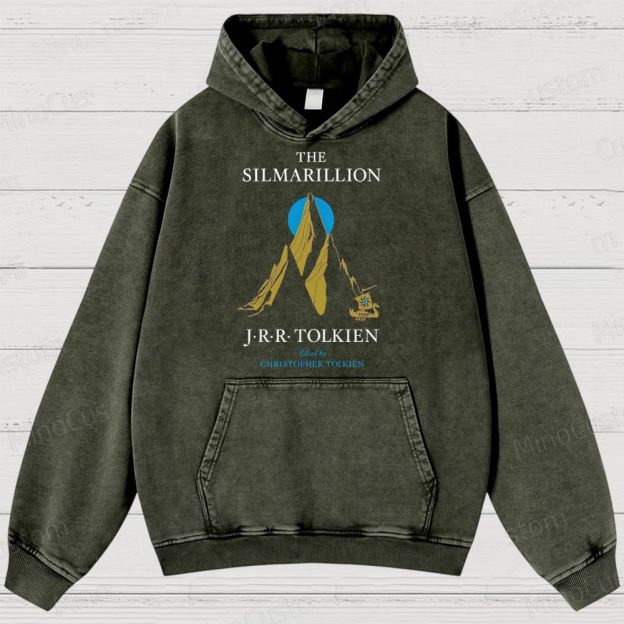 The Silmarillion Fantasy Washed Hoodies 