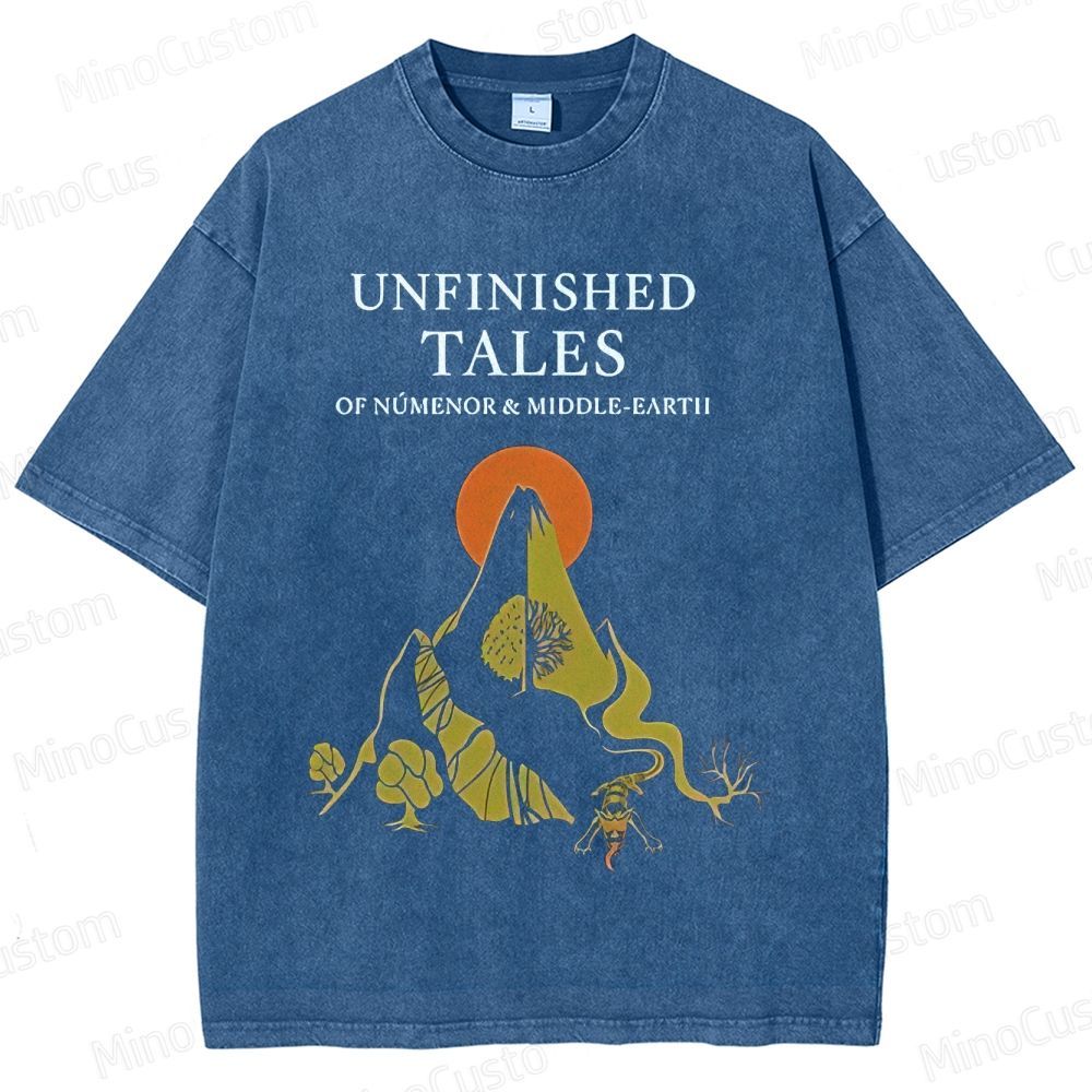 Unfinished Tales of Númenor & Middle - earth Graphic Washed T - Shirt