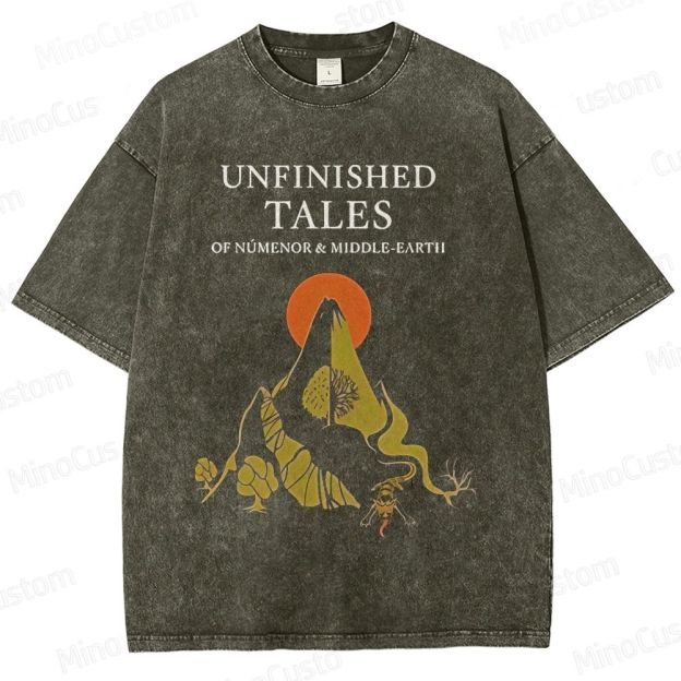 Unfinished Tales of Númenor & Middle - earth Graphic Washed T - Shirt