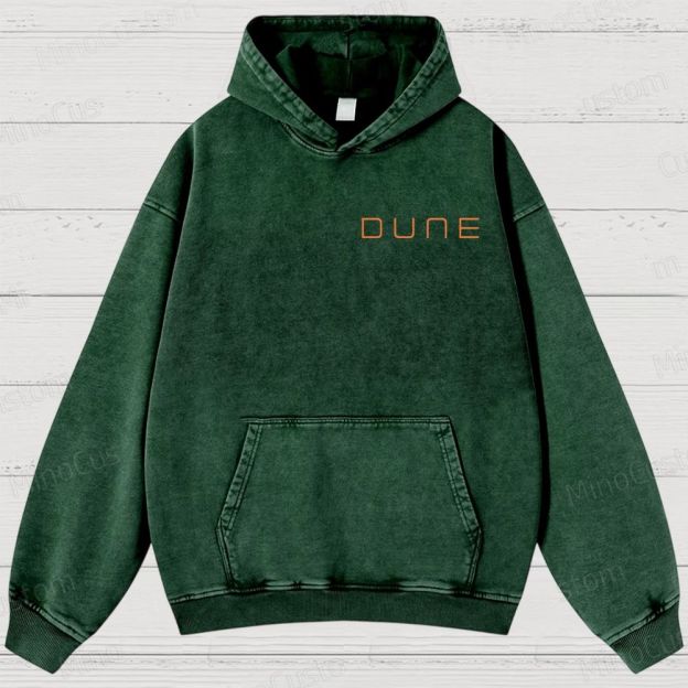 Dune Part Two Movie Graphic Washed Hoodie