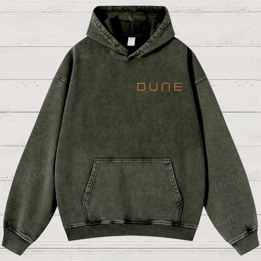 Dune Part Two Movie Graphic Washed Hoodie