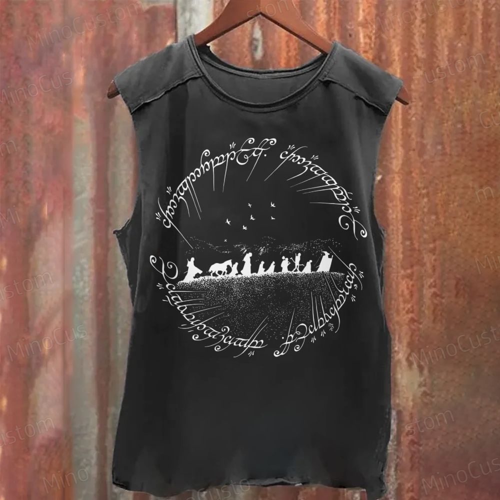 The Lord of the Rings Washed Tank Top 