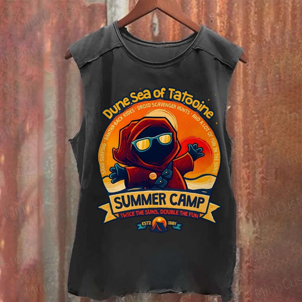 Dune Sea Summer Camp Washed Tank Top 