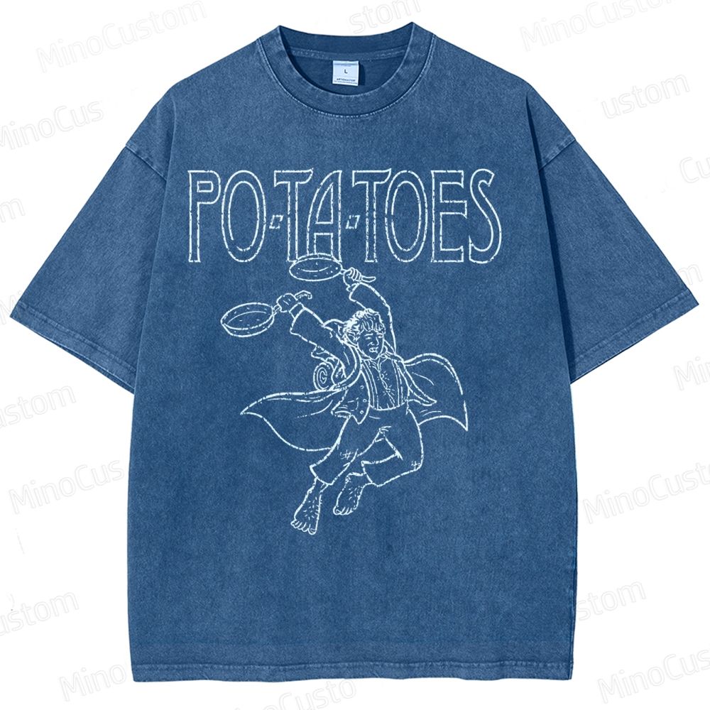 Gimli Potatoes Washed T-Shirt 