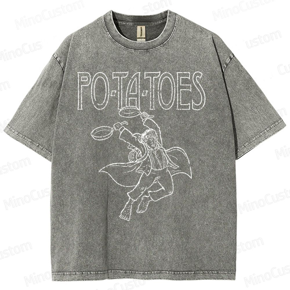 Gimli Potatoes Washed T-Shirt 