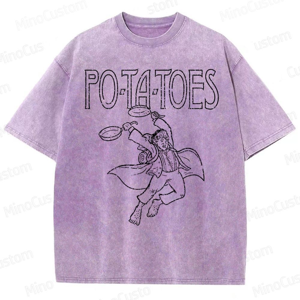 Gimli Potatoes Washed T-Shirt