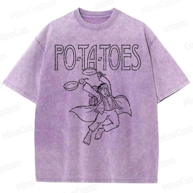 Gimli Potatoes Washed T-Shirt 