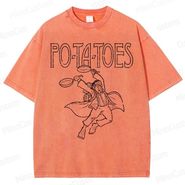 Gimli Potatoes Washed T-Shirt 