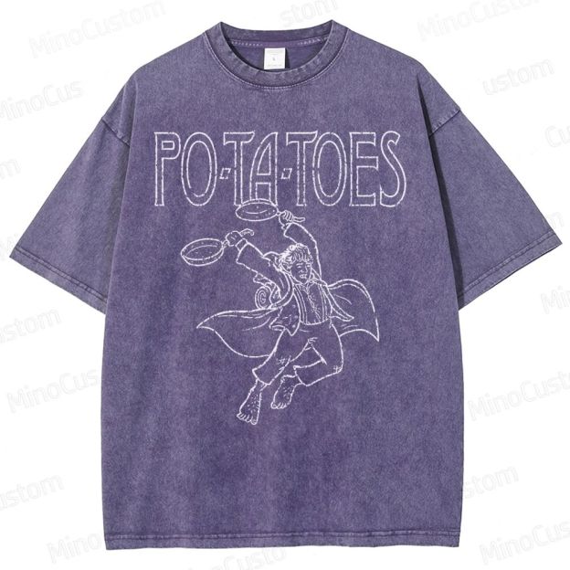 Gimli Potatoes Washed T-Shirt 