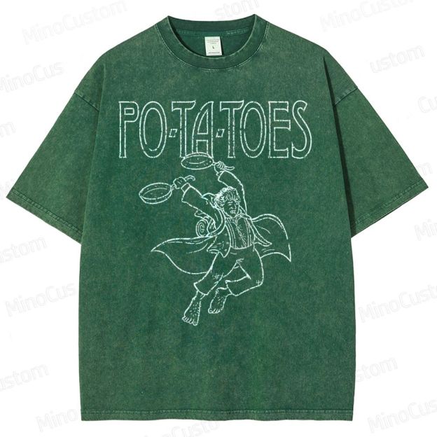 Gimli Potatoes Washed T-Shirt 