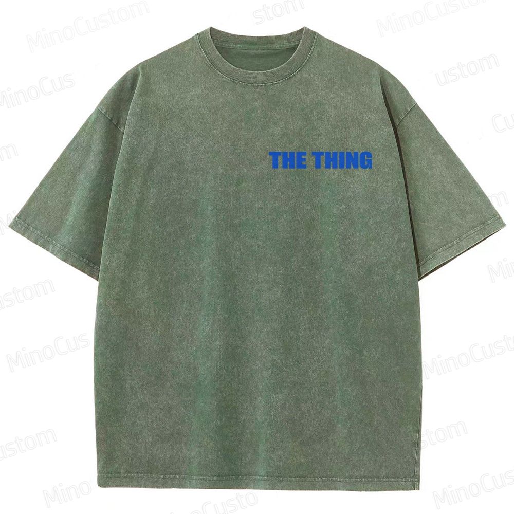 The Thing Movie Retro Graphic Washed T - Shirt