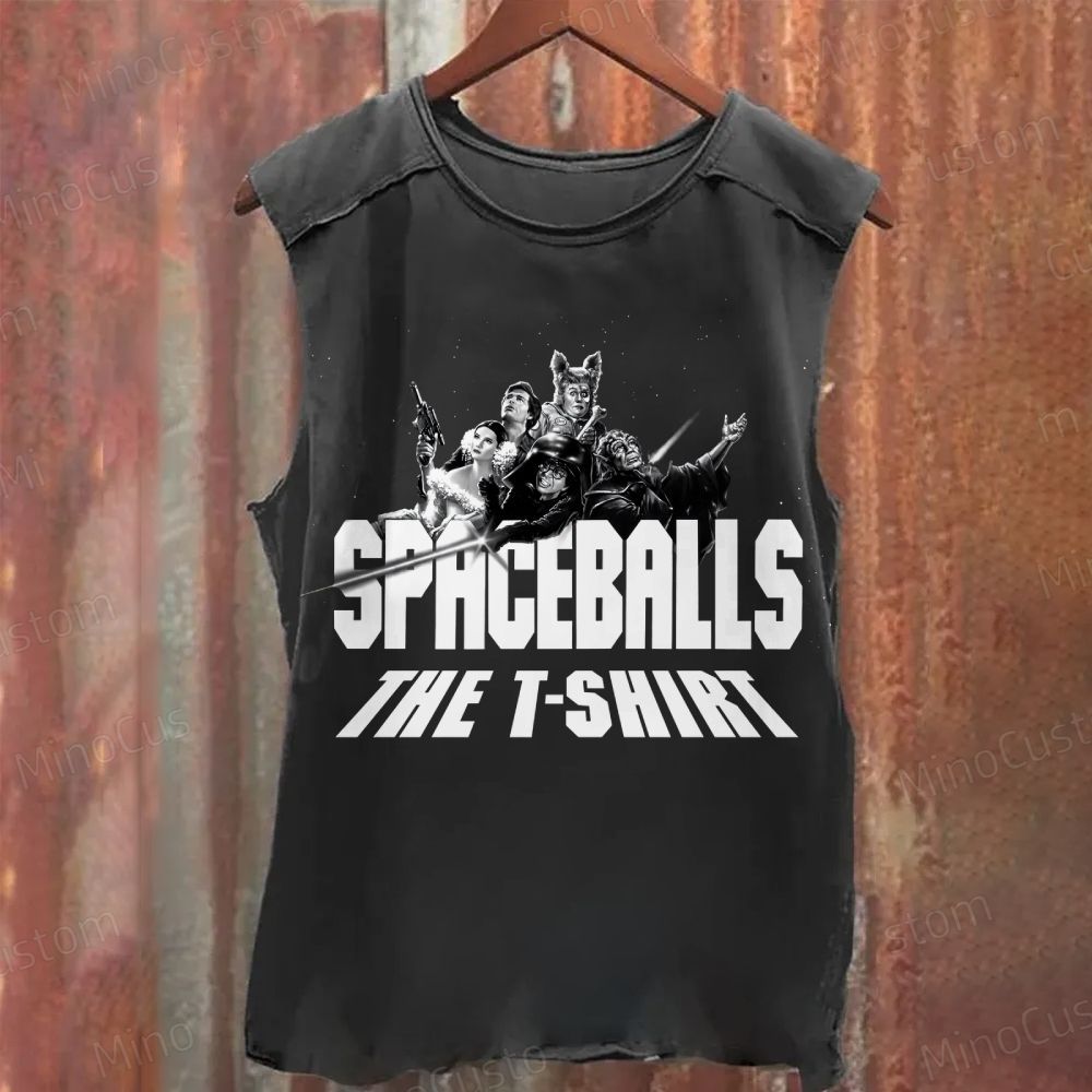 Spaceballs Washed Tank Top