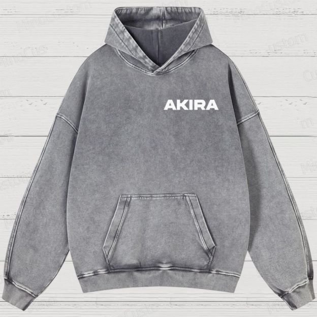 Unisex Fit Destruction lll  Washed Hoodies 