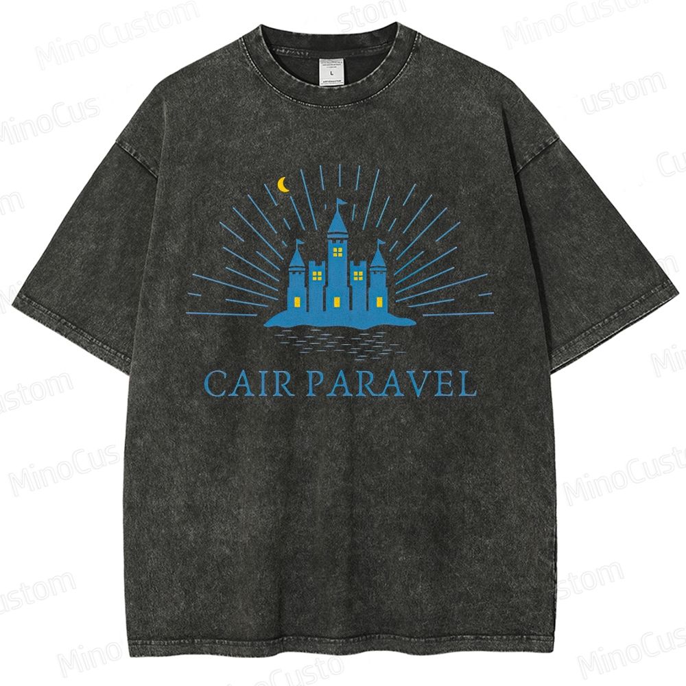 Narnia Cair Paravel Castle Graphic Washed T - Shirt