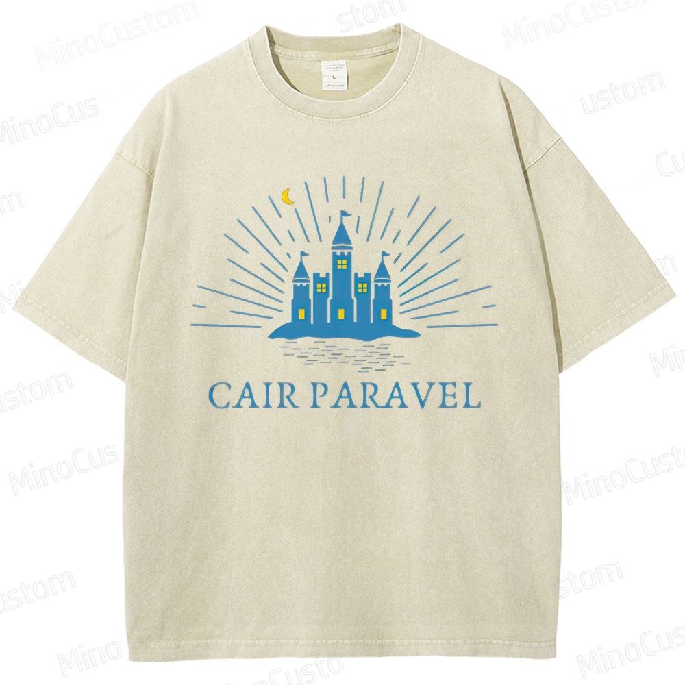 Narnia Cair Paravel Castle Graphic Washed T - Shirt