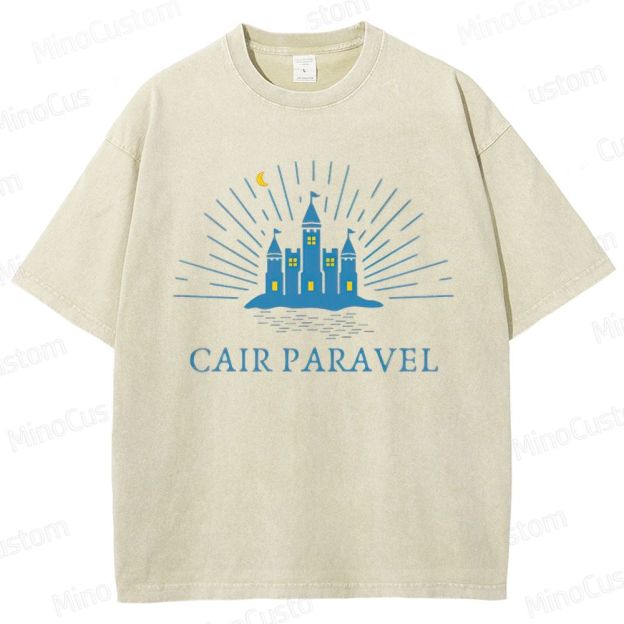 Narnia Cair Paravel Castle Graphic Washed T - Shirt