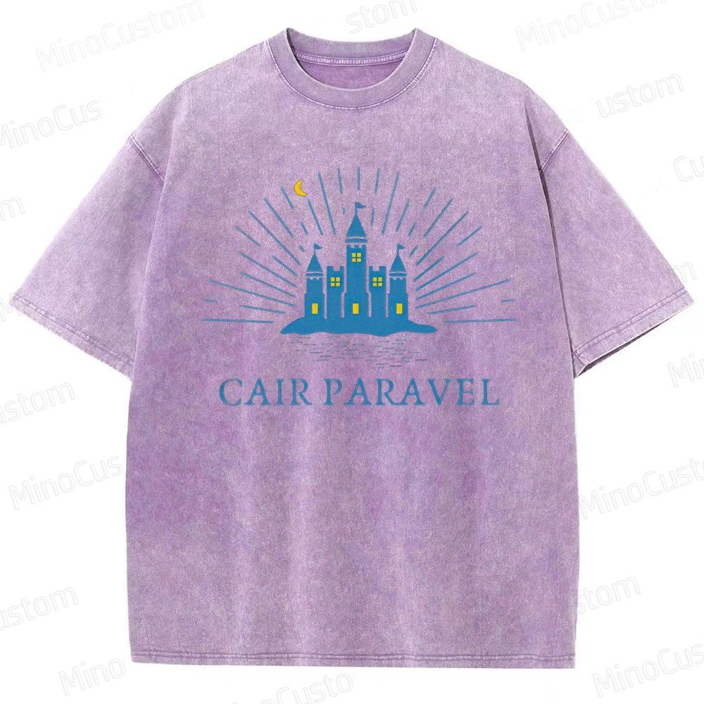 Narnia Cair Paravel Castle Graphic Washed T - Shirt