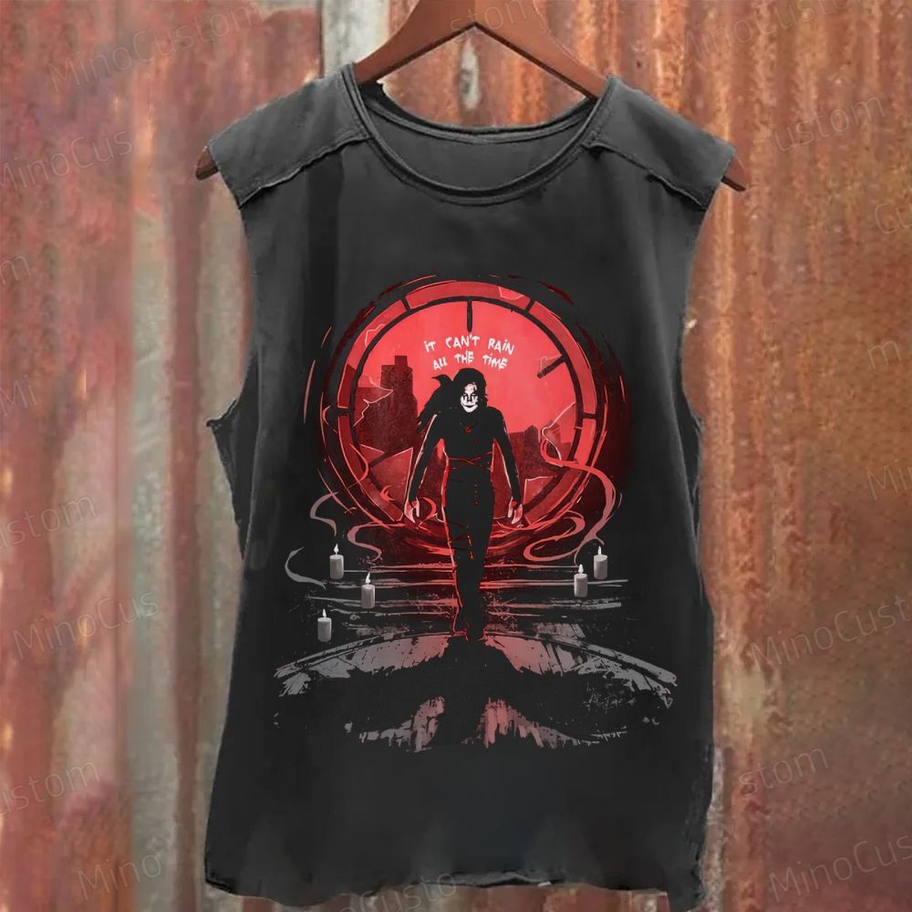 The Crow “It Can’t Rain All the Time” Graphic Tank Top