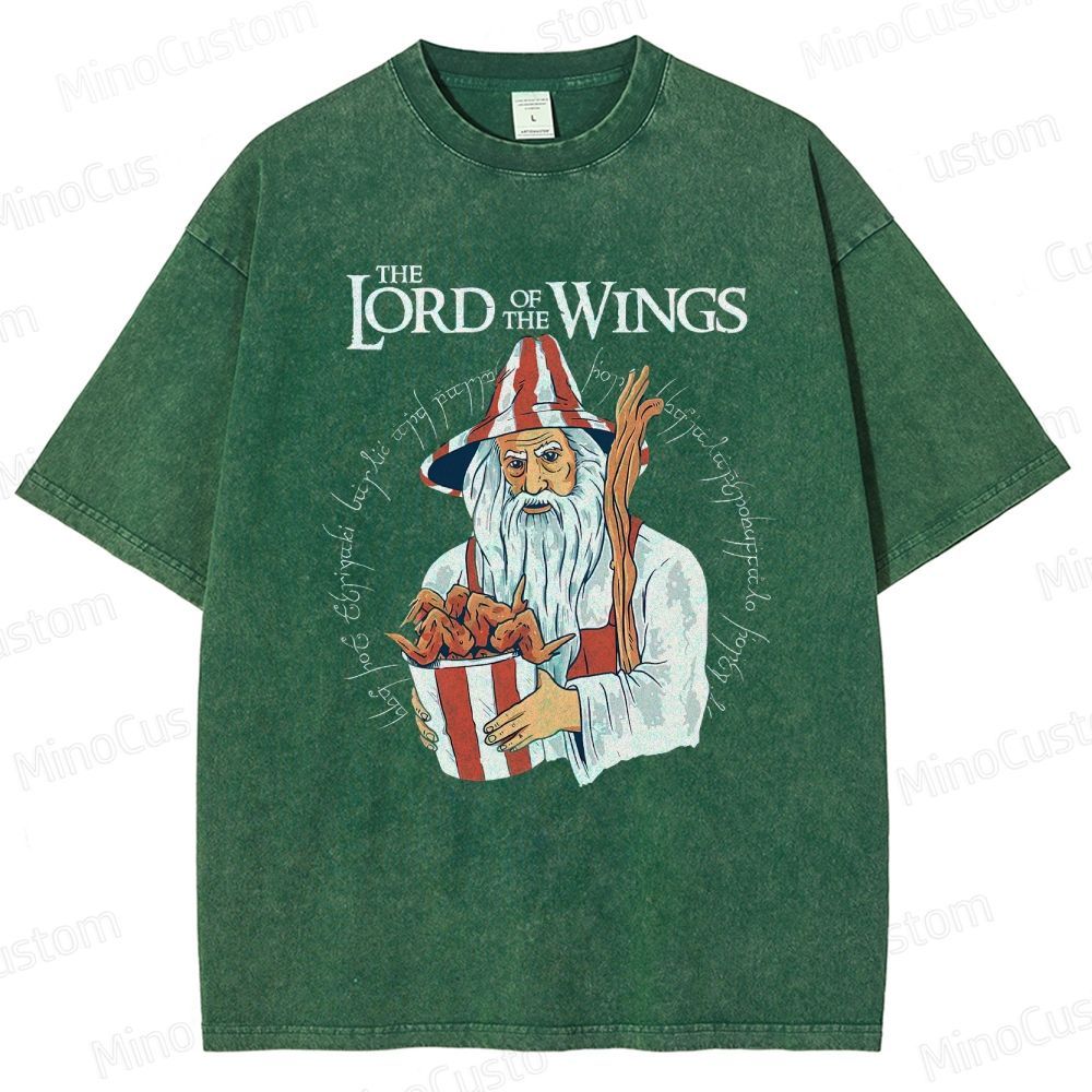 The Lord of the Wings Parody Washed T - Shirt