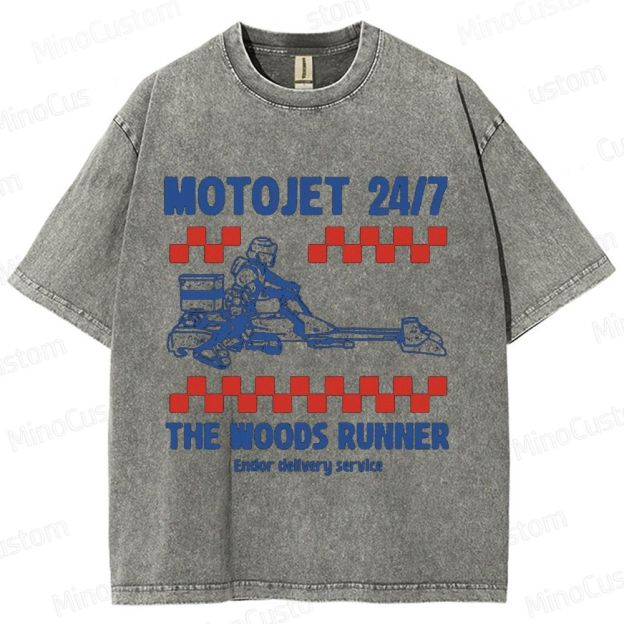 Star Wars Motojet 24/7 Woods Runner Washed T - Shirt