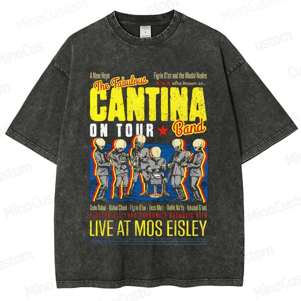 Star Wars Cantina Band Tour Washed T - Shirt