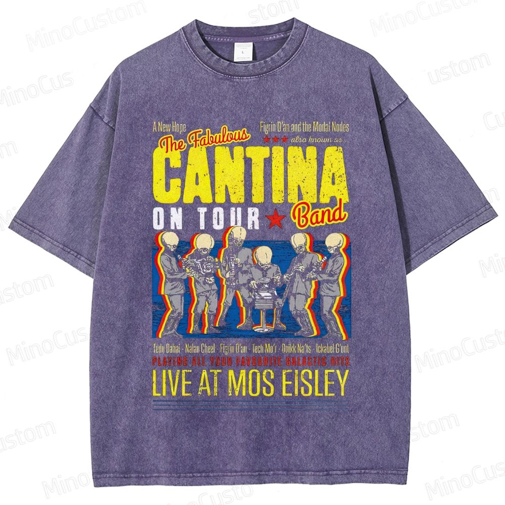 Star Wars Cantina Band Tour Washed T - Shirt