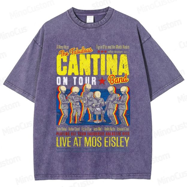 Star Wars Cantina Band Tour Washed T - Shirt