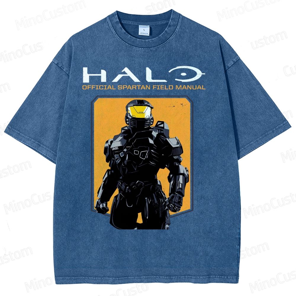 HALO: Official Spartan Field Manual Washed T-Shirt 