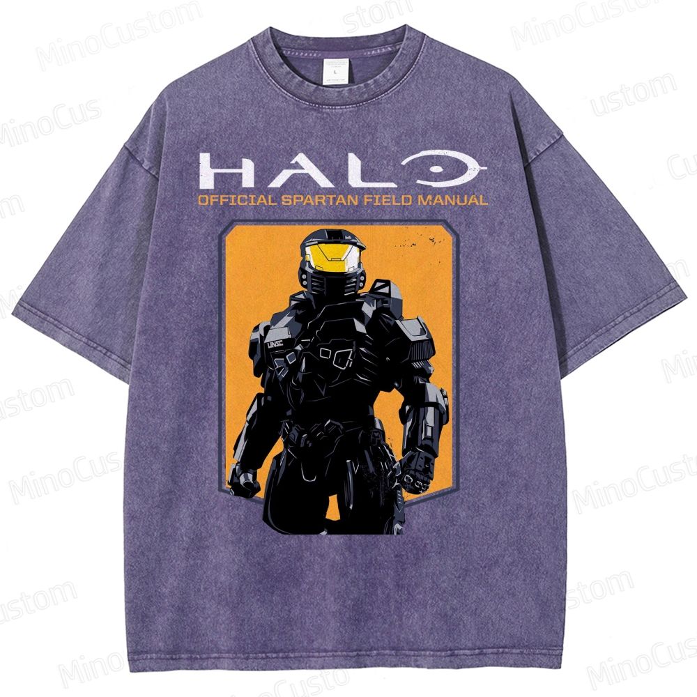 HALO: Official Spartan Field Manual Washed T-Shirt 