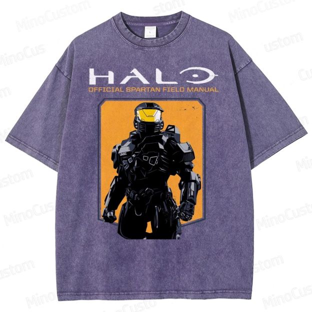 HALO: Official Spartan Field Manual Washed T-Shirt 