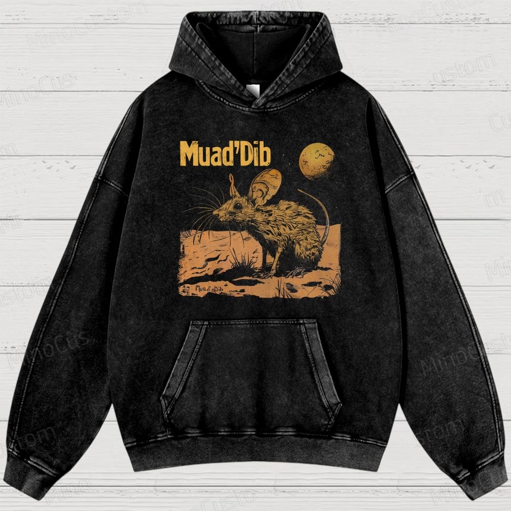 Desert Rat Muad'Dib Washed Hoodies