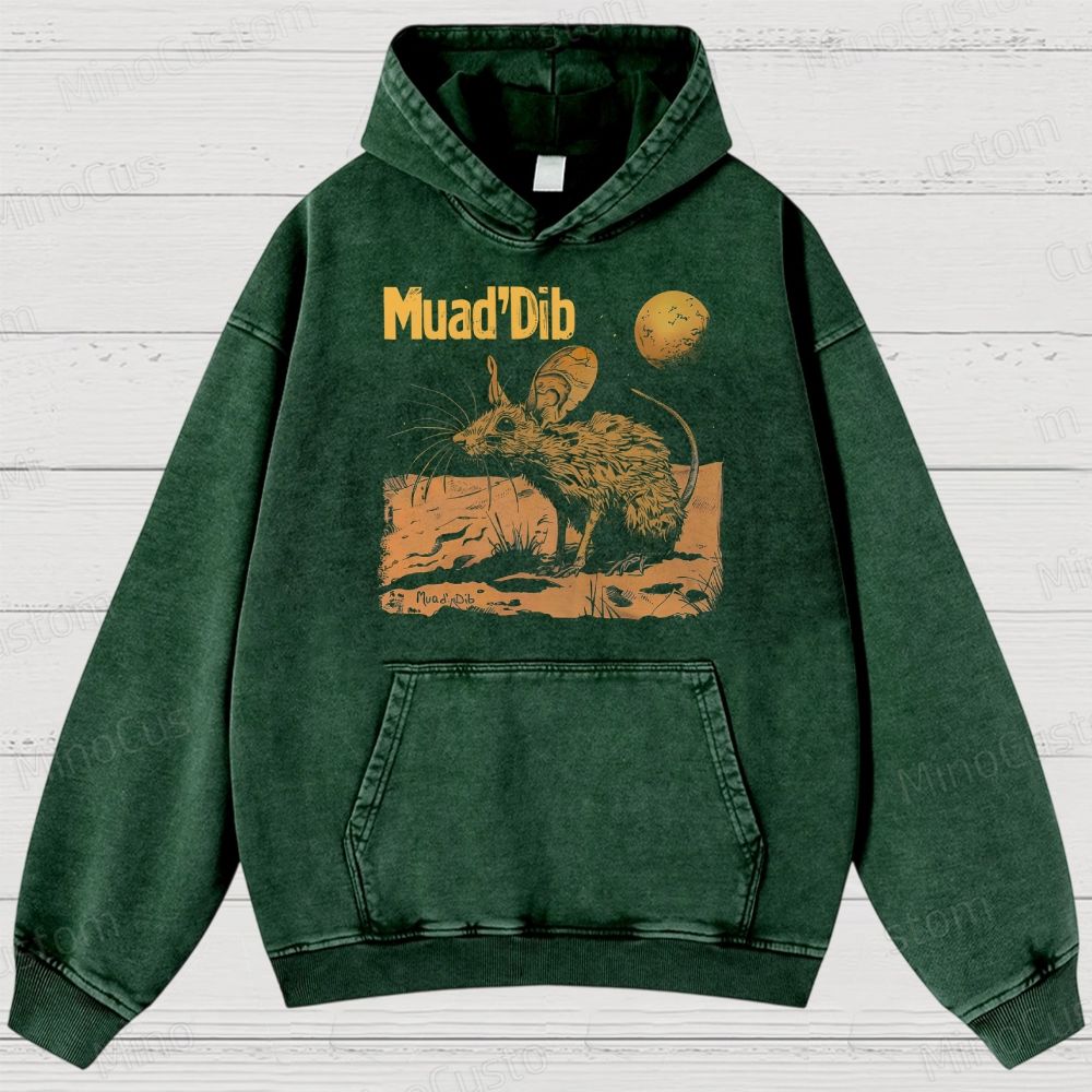Desert Rat Muad'Dib Washed Hoodies