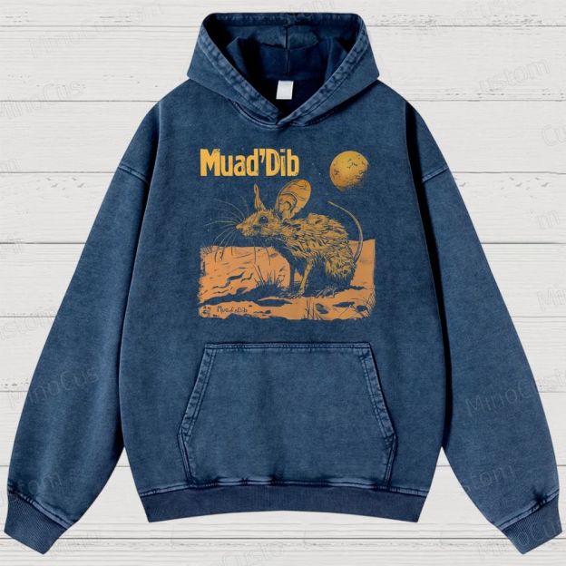 Desert Rat Muad'Dib Washed Hoodies