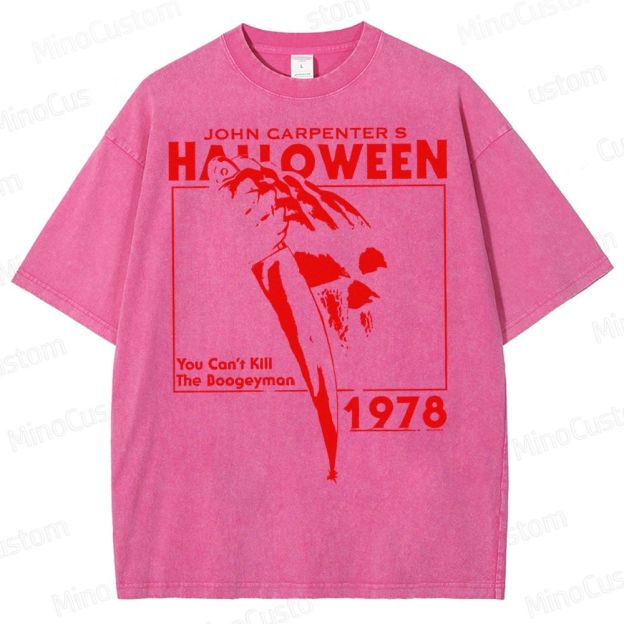 Halloween 1978 Horror Slasher Movie Washed T-Shirt
