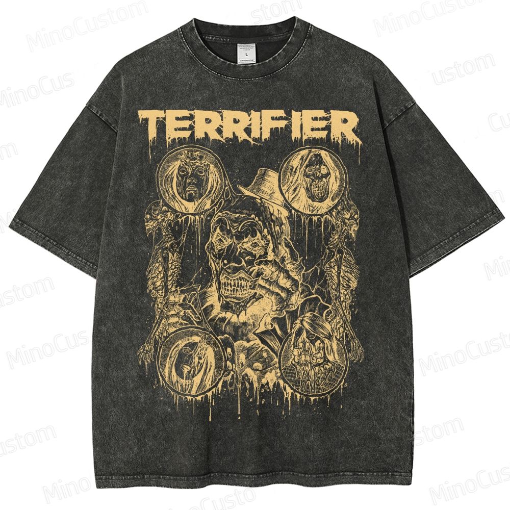 Vintage Terrifier Washed T-Shirt