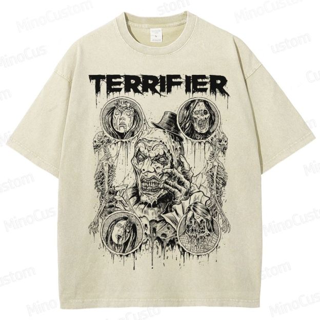 Vintage Terrifier Washed T-Shirt