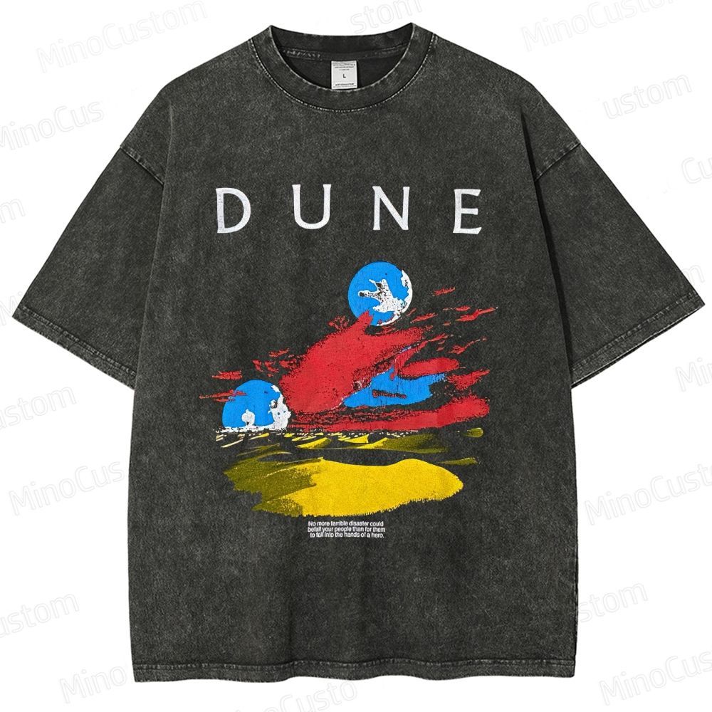 Dune Graphic Washed T - Shirt