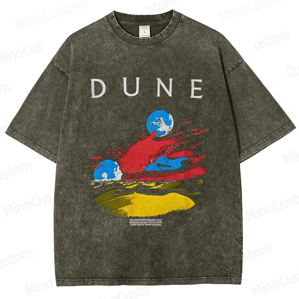 Dune Graphic Washed T - Shirt
