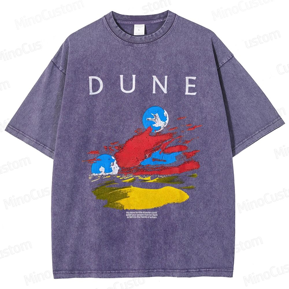 Dune Graphic Washed T - Shirt