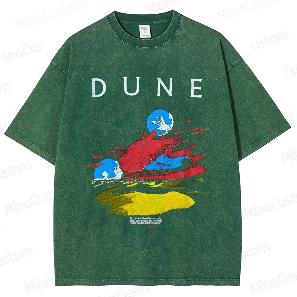 Dune Graphic Washed T - Shirt
