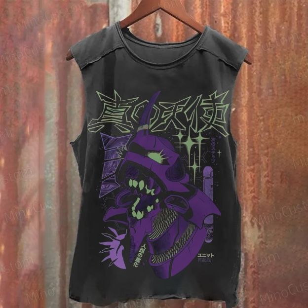 Neon Genesis Evangelion "True Angel" Graphic Sleeveless Tank Top