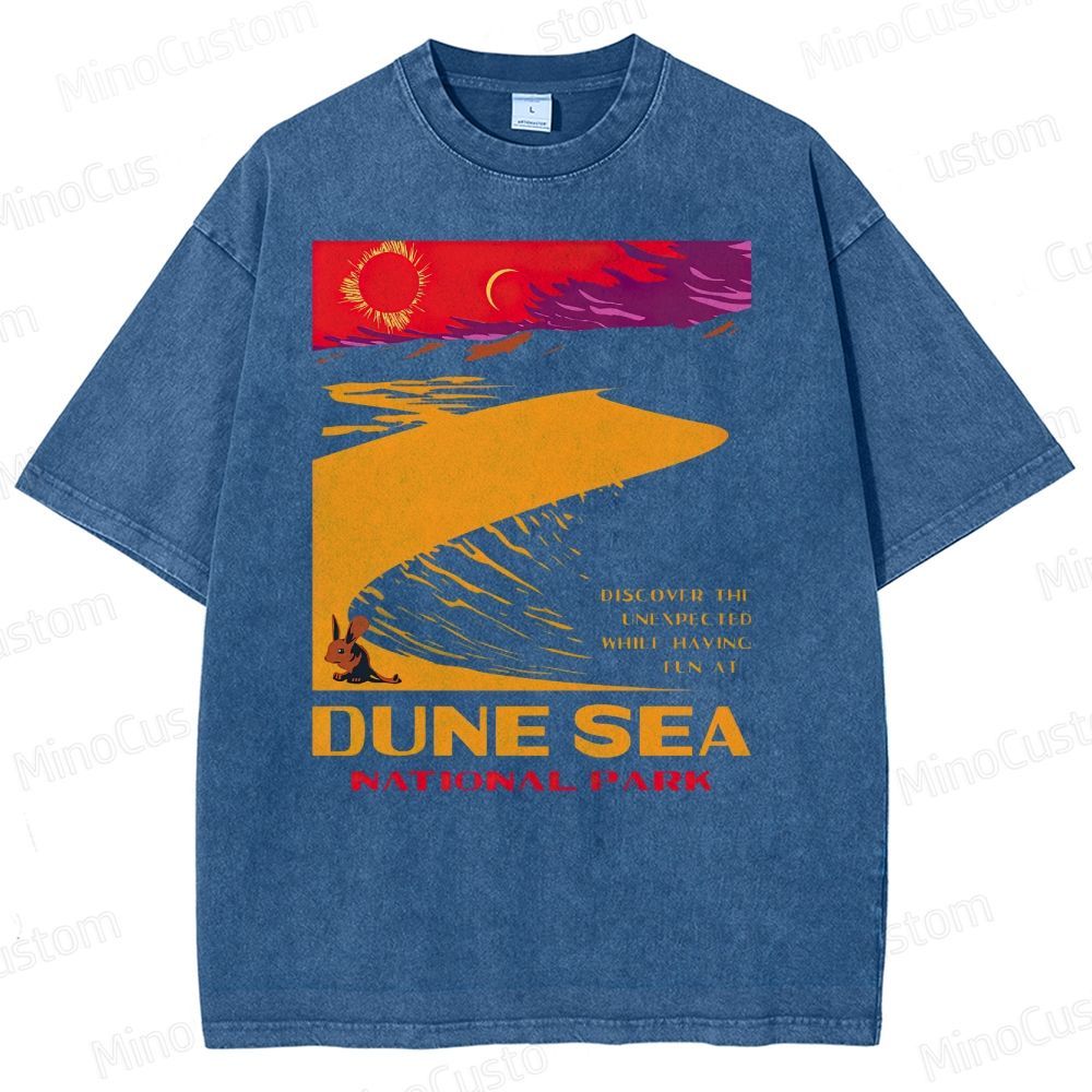 Dune Sea National Park Washed T-Shirt