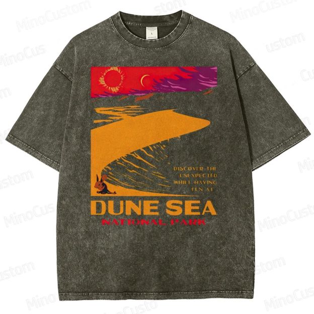 Dune Sea National Park Washed T-Shirt