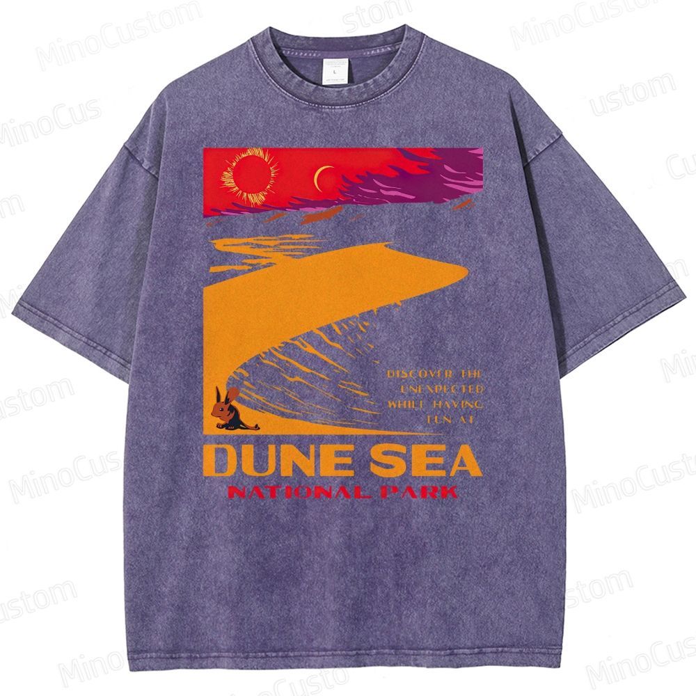 Dune Sea National Park Washed T-Shirt