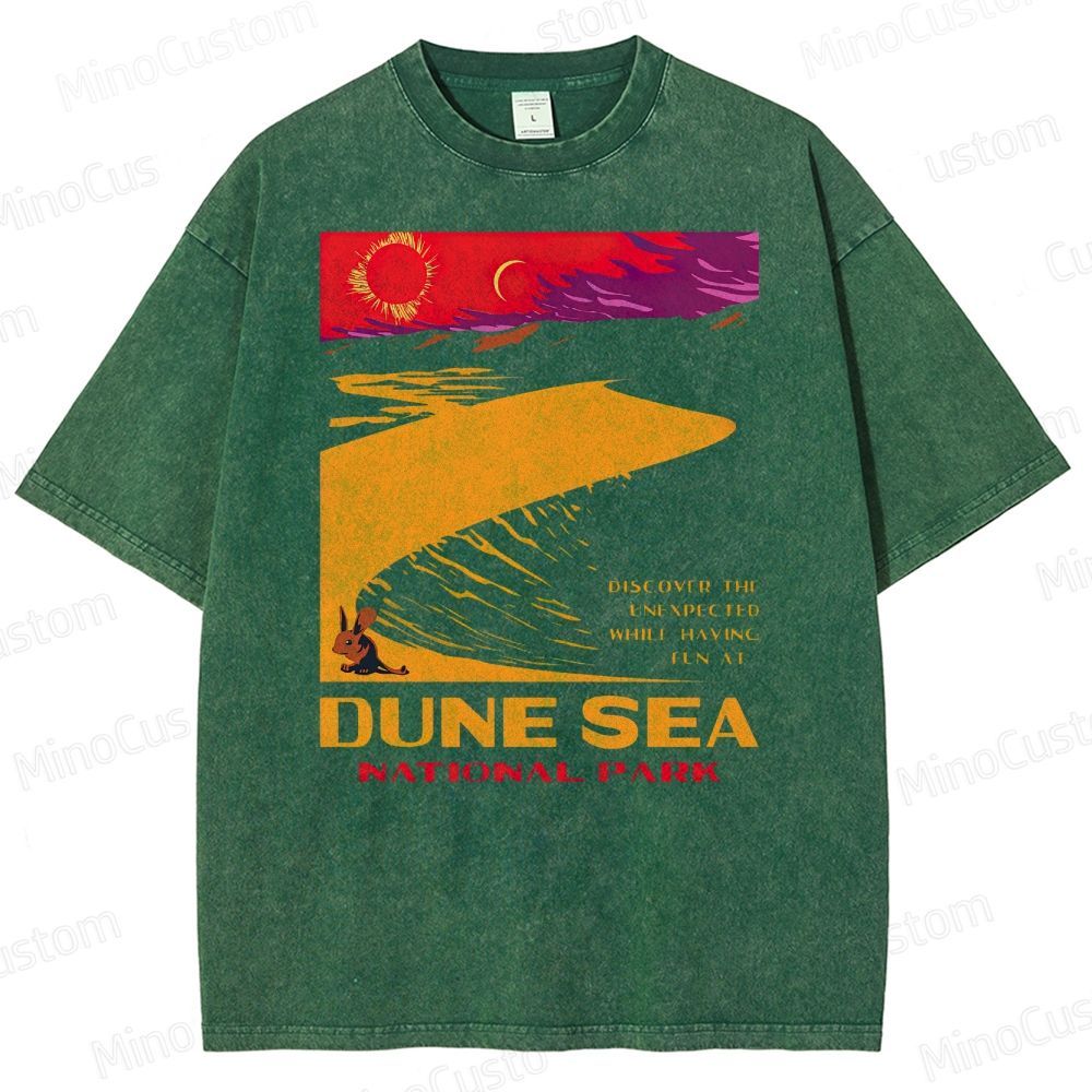 Dune Sea National Park Washed T-Shirt
